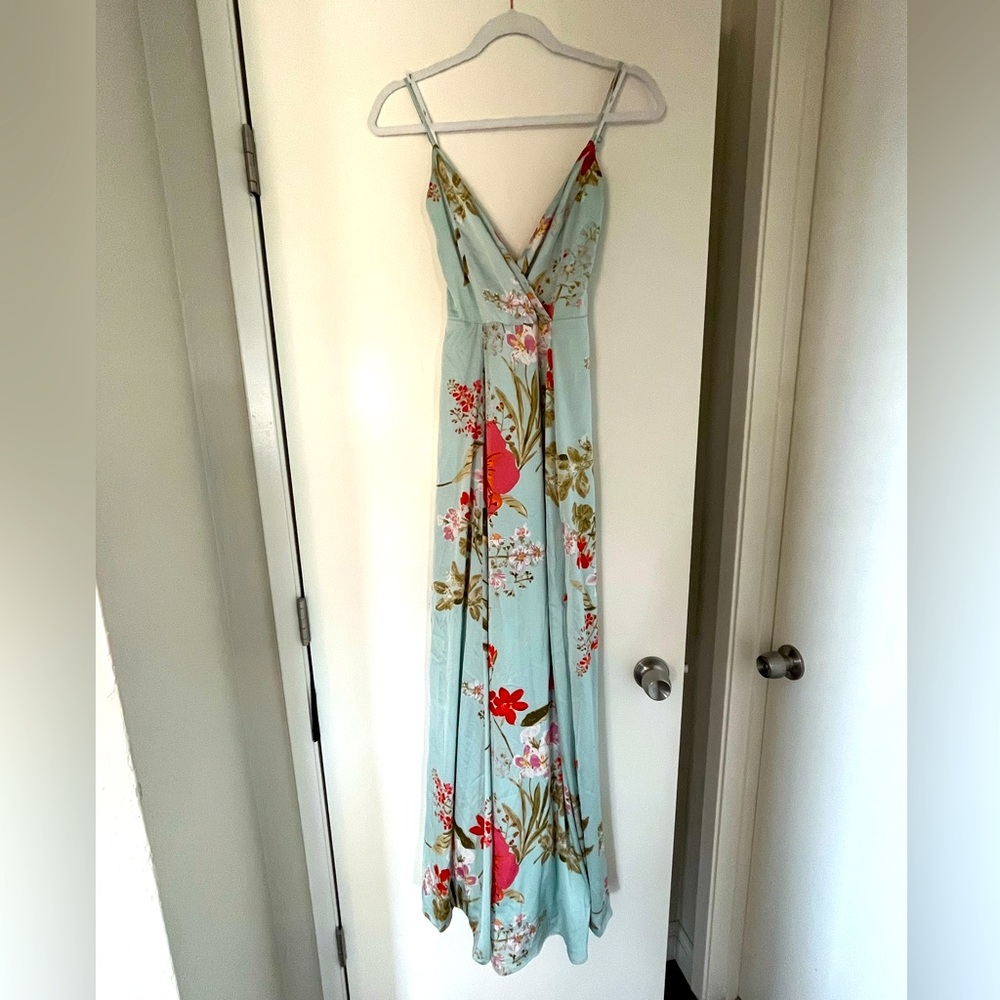 Beautiful long floral gown